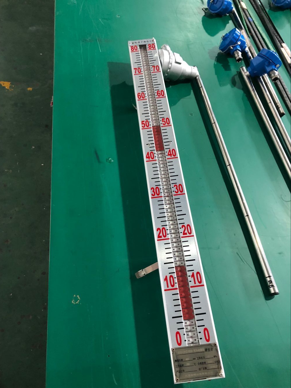 干簧管液位計，磁翻板液位計遠傳部分，液位計遠傳桿，面板